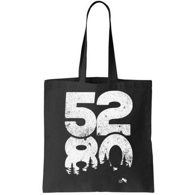 5280 Mile High Denver Colorado Bag