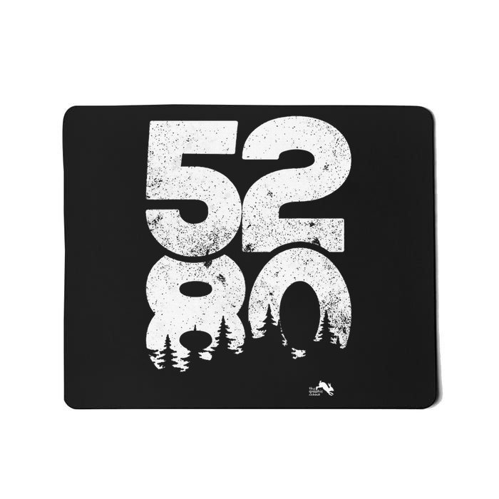 5280 Mile High Denver Colorado Mousepad