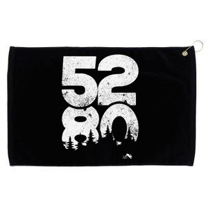 5280 Mile High Denver Colorado Grommeted Golf Towel