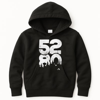5280 Mile High Denver Colorado Kids Hoodie