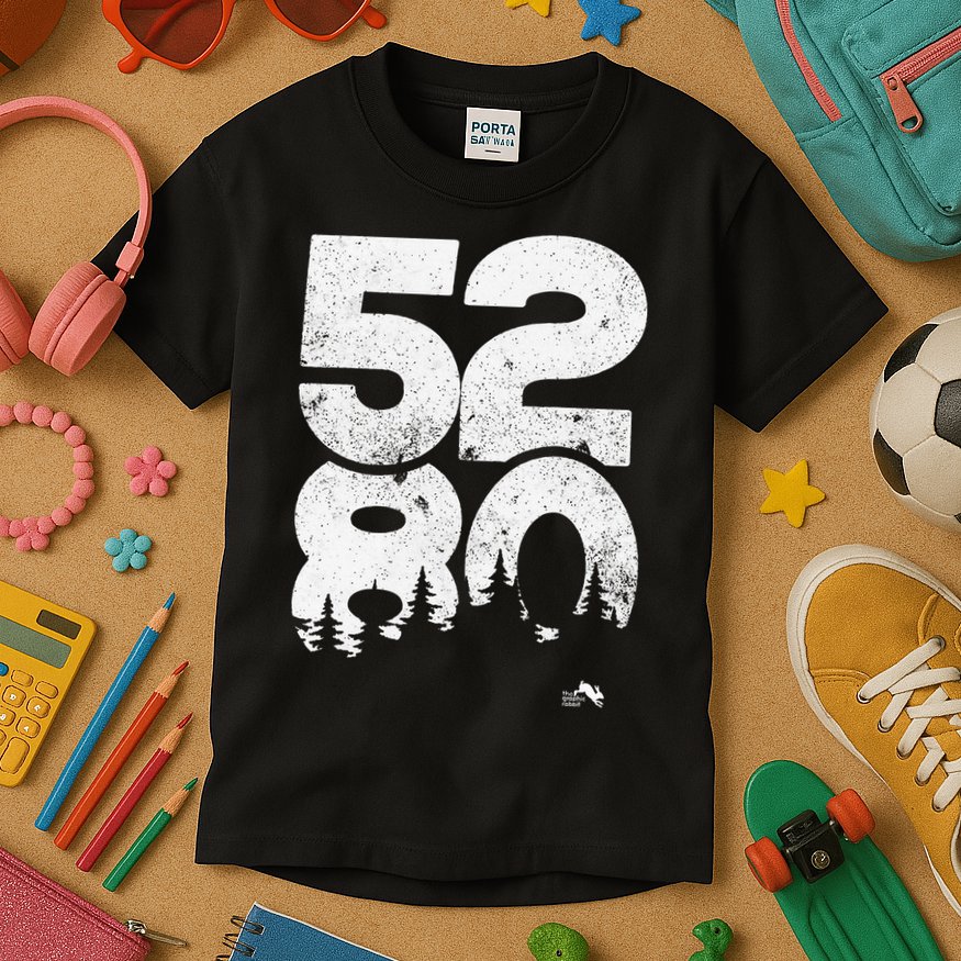 5280 Mile High Denver Colorado Kids T-Shirt