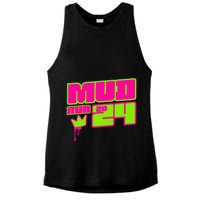 5k Mud Run 2024 Princess Muddy Pit Obstacles Mudding Team Ladies PosiCharge Tri-Blend Wicking Tank