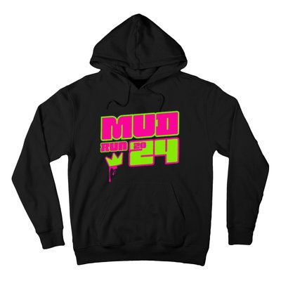 5k Mud Run 2024 Princess Muddy Pit Obstacles Mudding Team Hoodie