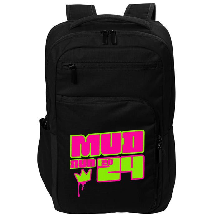 5k Mud Run 2024 Princess Muddy Pit Obstacles Mudding Team Impact Tech Backpack