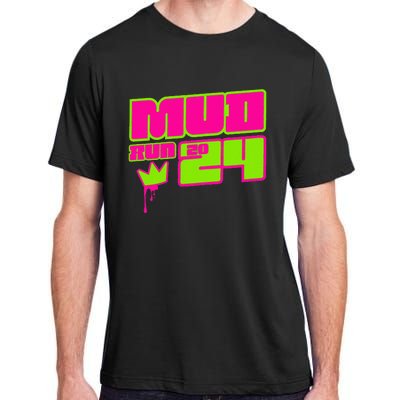 5k Mud Run 2024 Princess Muddy Pit Obstacles Mudding Team Adult ChromaSoft Performance T-Shirt