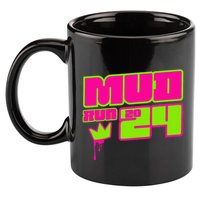 5k Mud Run 2024 Princess Muddy Pit Obstacles Mudding Team 11oz C Handle Ceramic Mug