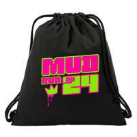 5k Mud Run 2024 Princess Muddy Pit Obstacles Mudding Team Drawstring Bag