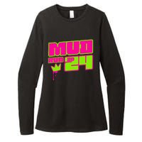 5k Mud Run 2024 Princess Muddy Pit Obstacles Mudding Team Womens CVC Long Sleeve Shirt