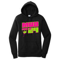 5k Mud Run 2024 Princess Muddy Pit Obstacles Mudding Team Women's Pullover Hoodie