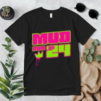 5k Mud Run 2024 Princess Muddy Pit Obstacles Mudding Team Premium T-Shirt