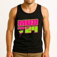 5k Mud Run 2024 Princess Muddy Pit Obstacles Mudding Team Tank Top