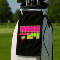 5k Mud Run 2024 Princess Muddy Pit Obstacles Mudding Team Golf Towel