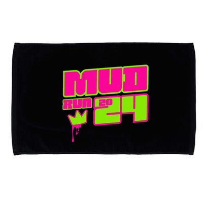 5k Mud Run 2024 Princess Muddy Pit Obstacles Mudding Team Microfiber Hand Towel