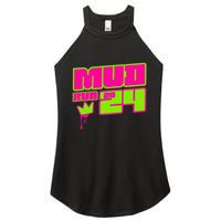 5k Mud Run 2024 Princess Muddy Pit Obstacles Mudding Team Women's Perfect Tri Rocker Tank
