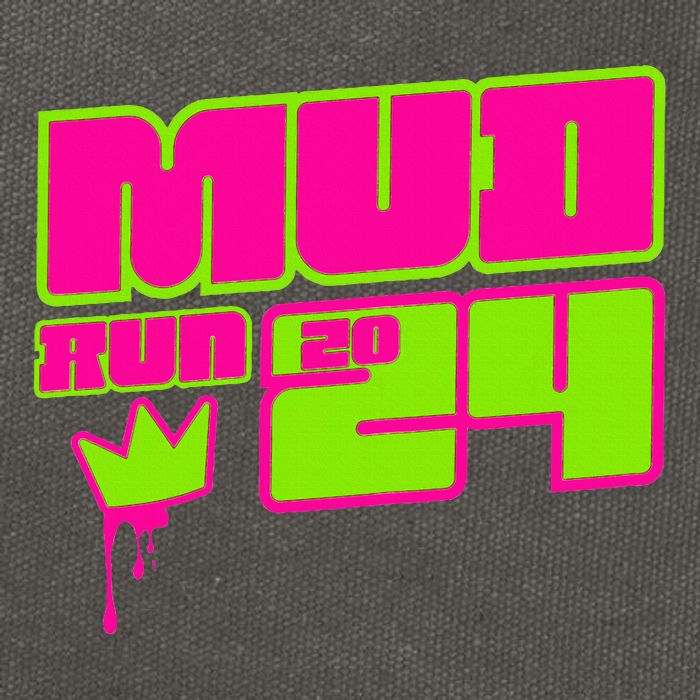 5k Mud Run 2024 Princess Muddy Pit Obstacles Mudding Team Cotton Canvas Backpack