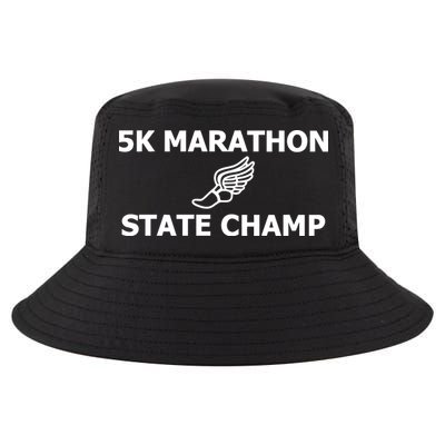 5k Marathon State Champ Cool Comfort Performance Bucket Hat