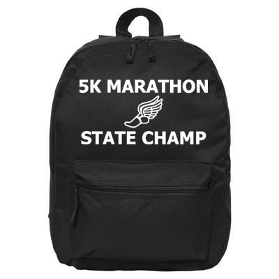 5k Marathon State Champ 16 in Basic Backpack
