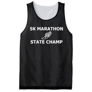 5k Marathon State Champ Mesh Reversible Basketball Jersey Tank