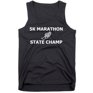 5k Marathon State Champ Tank Top