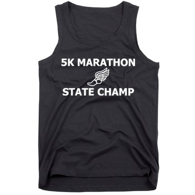 5k Marathon State Champ Tank Top