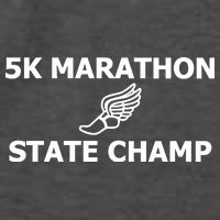 5k Marathon State Champ Vector Backpack