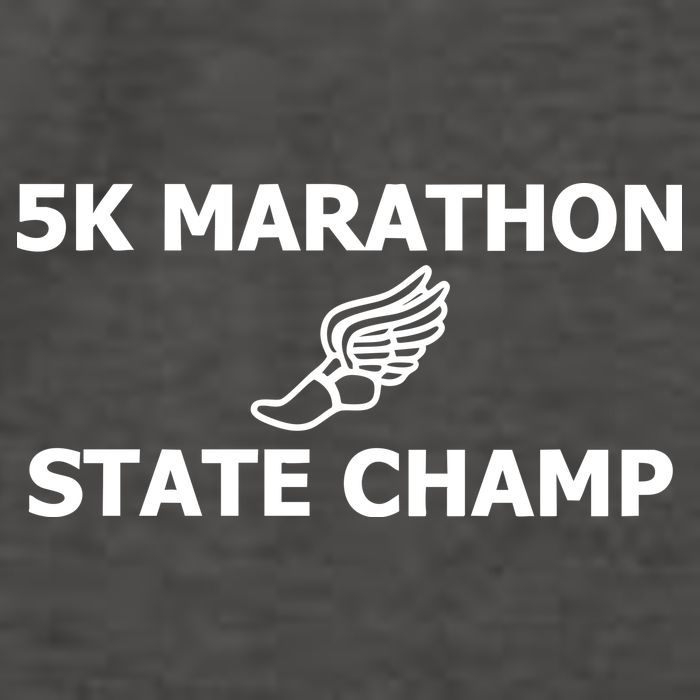 5k Marathon State Champ Vector Backpack