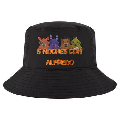 5 Noches Con Alfredo Funny Meme Cool Comfort Performance Bucket Hat