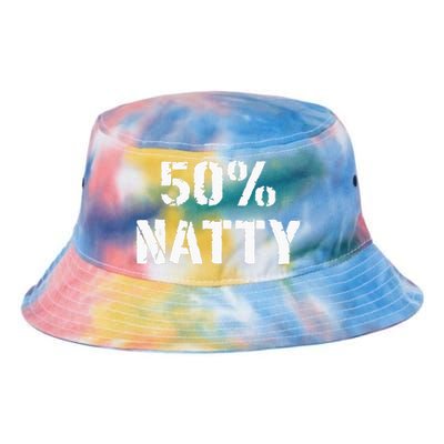 50 Natty Funny Weight Lifting Steroid Joke Tie Dye Newport Bucket Hat