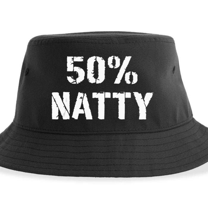 50 Natty Funny Weight Lifting Steroid Joke Sustainable Bucket Hat