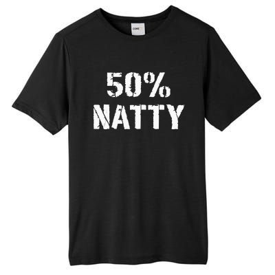 50 Natty Funny Weight Lifting Steroid Joke Tall Fusion ChromaSoft Performance T-Shirt