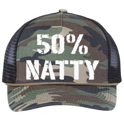 50 Natty Funny Weight Lifting Steroid Joke Retro Rope Trucker Hat Cap