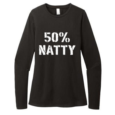 50 Natty Funny Weight Lifting Steroid Joke Womens CVC Long Sleeve Shirt