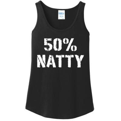 50 Natty Funny Weight Lifting Steroid Joke Ladies Essential Tank