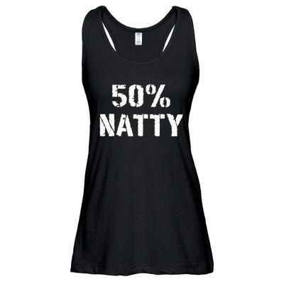 50 Natty Funny Weight Lifting Steroid Joke Ladies Essential Flowy Tank