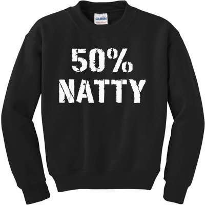 50 Natty Funny Weight Lifting Steroid Joke Kids Sweatshirt