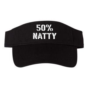 50 Natty Funny Weight Lifting Steroid Joke Valucap Bio-Washed Visor