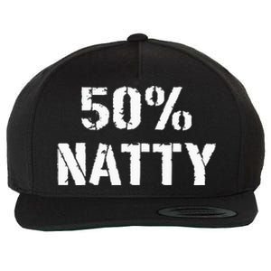 50 Natty Funny Weight Lifting Steroid Joke Wool Snapback Cap