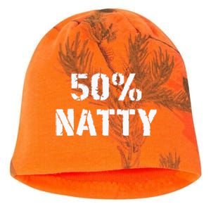 50 Natty Funny Weight Lifting Steroid Joke Kati - Camo Knit Beanie