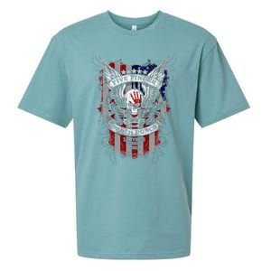 5fdp No Regrets Stars & Stripes American Flag Sueded Cloud Jersey T-Shirt