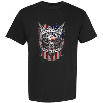 5fdp No Regrets Stars & Stripes American Flag Garment-Dyed Heavyweight T-Shirt