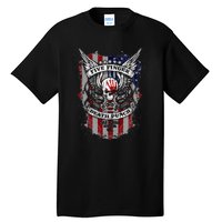 5fdp No Regrets Stars & Stripes American Flag Tall T-Shirt