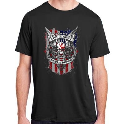 5fdp No Regrets Stars & Stripes American Flag Adult ChromaSoft Performance T-Shirt