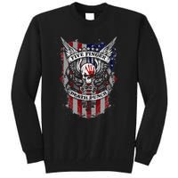 5fdp No Regrets Stars & Stripes American Flag Tall Sweatshirt