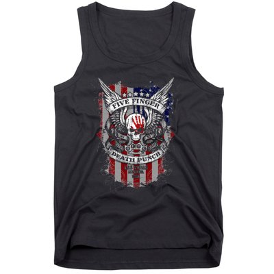 5fdp No Regrets Stars & Stripes American Flag Tank Top