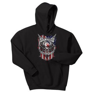 5fdp No Regrets Stars & Stripes American Flag Kids Hoodie