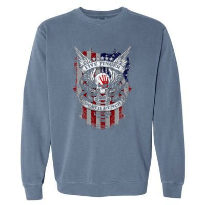 5fdp No Regrets Stars & Stripes American Flag Garment-Dyed Sweatshirt