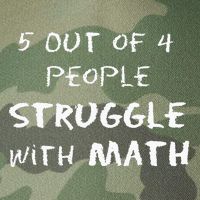 5 Out Of 4 People Struggle With Math Funny Legacy Tie Dye Trucker Hat