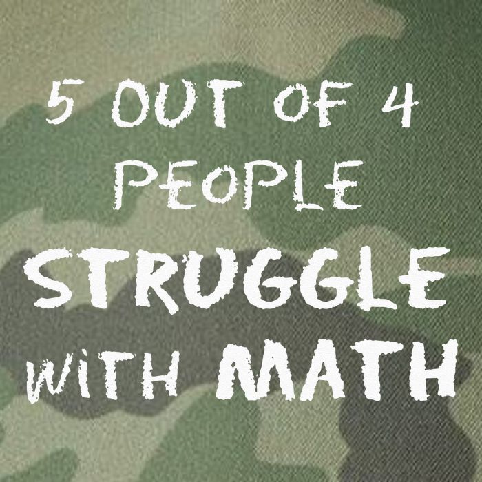 5 Out Of 4 People Struggle With Math Funny Legacy Tie Dye Trucker Hat