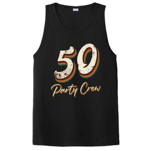 50 Party Crew 50th Birthday PosiCharge Competitor Tank