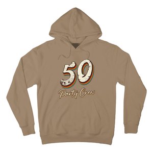 50 Party Crew 50th Birthday Hoodie